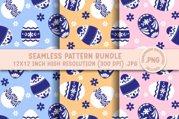 Download Mexican Talavera Easter Seamless Pattern - Talavera Collection